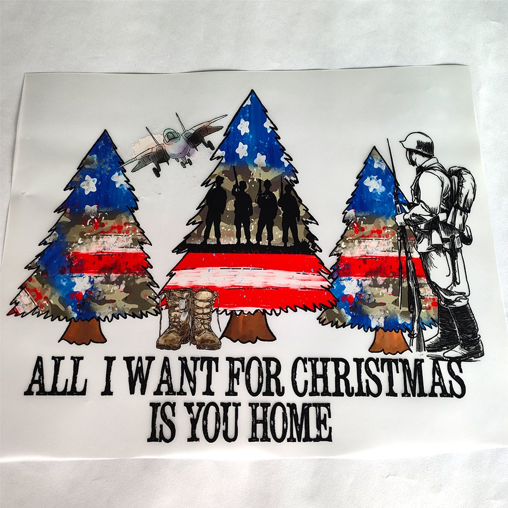 Custom dtf transfers christmas stickers DTF heat transfer designs ready to press screen print dtf heat transfers for clothes