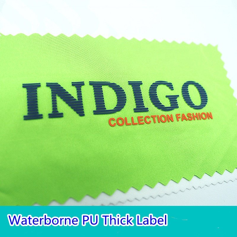 Custom Heat Press Label 3D Colorful Embossed Brand Design Thick Silicone Rubber Heat Transfer Printing Stickers for Garments