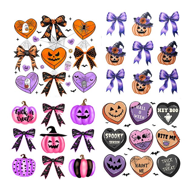 Western Iron On Transfer Patches Western Retro Ghost Heat Transfer Vinyl Stickers DIY Iron On Appliques for Clothing T-Shirt