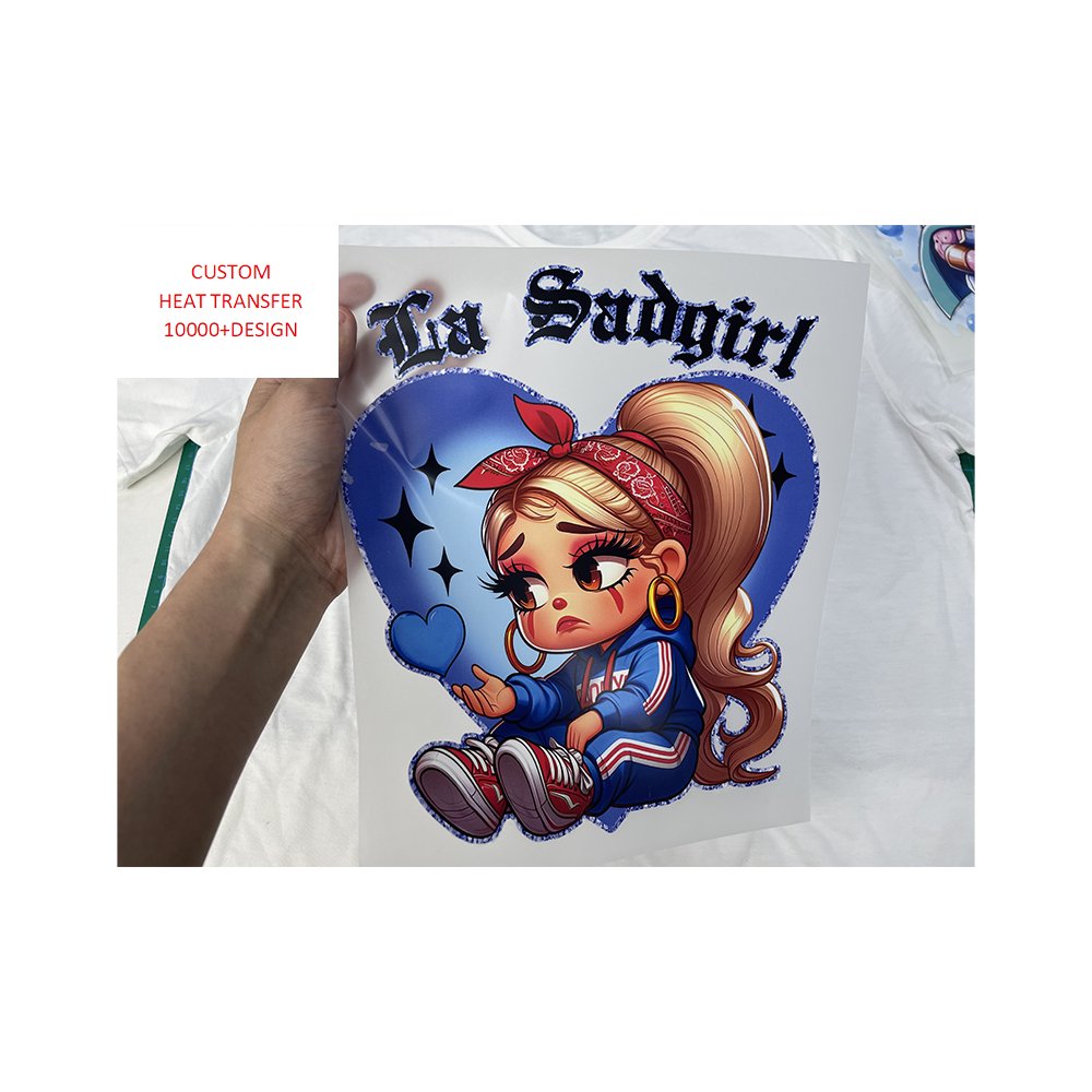 Heat Transfer Product Dtf Heat Transfer Logo Ready Custom Heat Transfer for T-shirt Design Own Factory Wholesale Customized QZYY