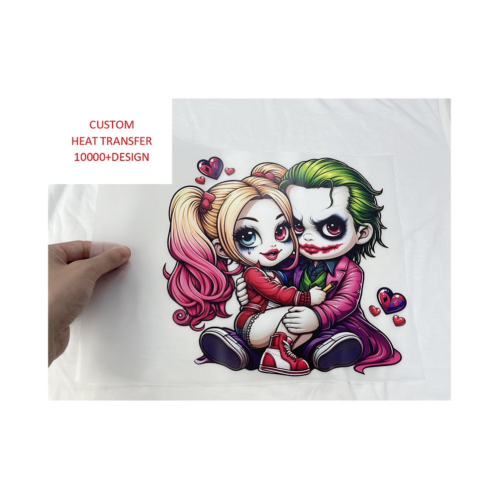Heat Transfer Product Dtf Heat Transfer Logo Ready Custom Heat Transfer for T-shirt Design Own Factory Wholesale Customized QZYY