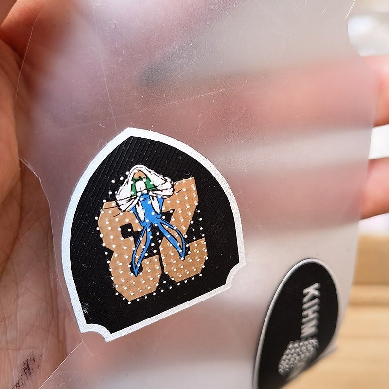 Promotion Silicone Bottle Label 3d Color Garment Tshirt Silicone-heat-transfer-label Silicon Rubber Heat Transfer For Clothing