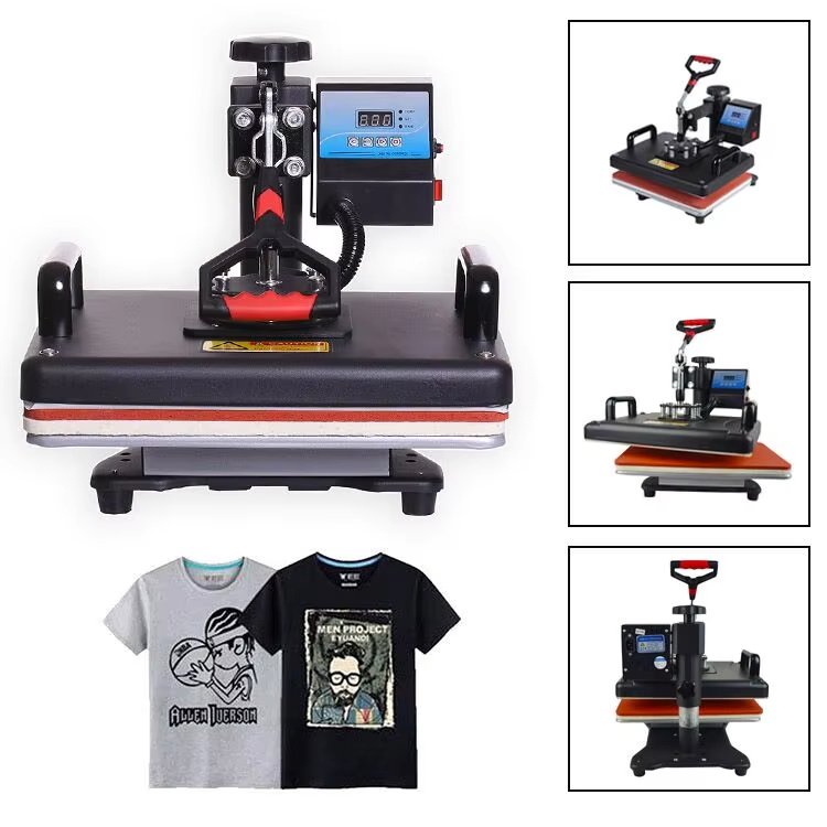 MIDA 10-in-1 Combo Multi-Functional Heat Transfer Press Printing T-shirts Mugs Pens Plate Sublimation Machine