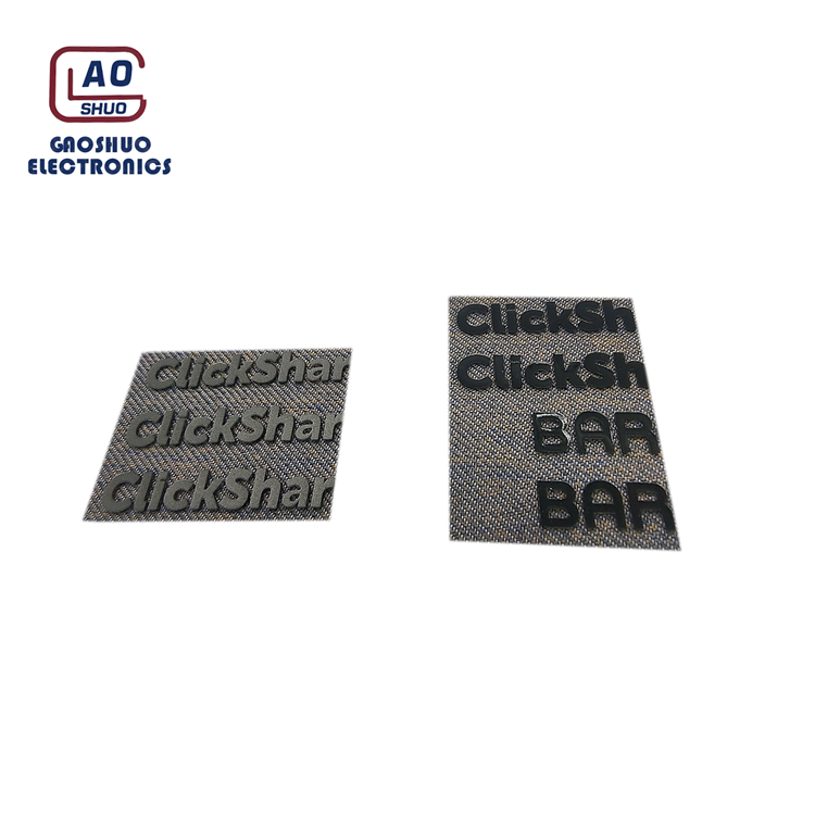 Silicone heat transfer trademark custom clothing labels tshirt transfers transfer printing for t shirt