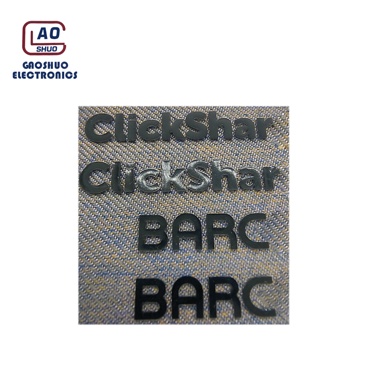 Silicone heat transfer trademark custom clothing labels tshirt transfers transfer printing for t shirt