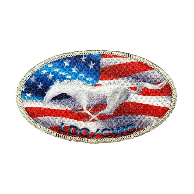 Custom woven heat transfer printing embroidery patch