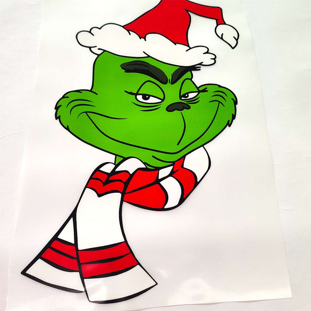 Wholesale Cartoon anime child and Christmas design transfer printing designs dtf transfer wholesale logo vinyl DTF heat transfer