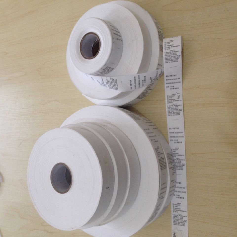 Hot Sale High Quality Double Face Dip Coated Nylon Taffeta Label Fabric For Thermal Transfer Printing
