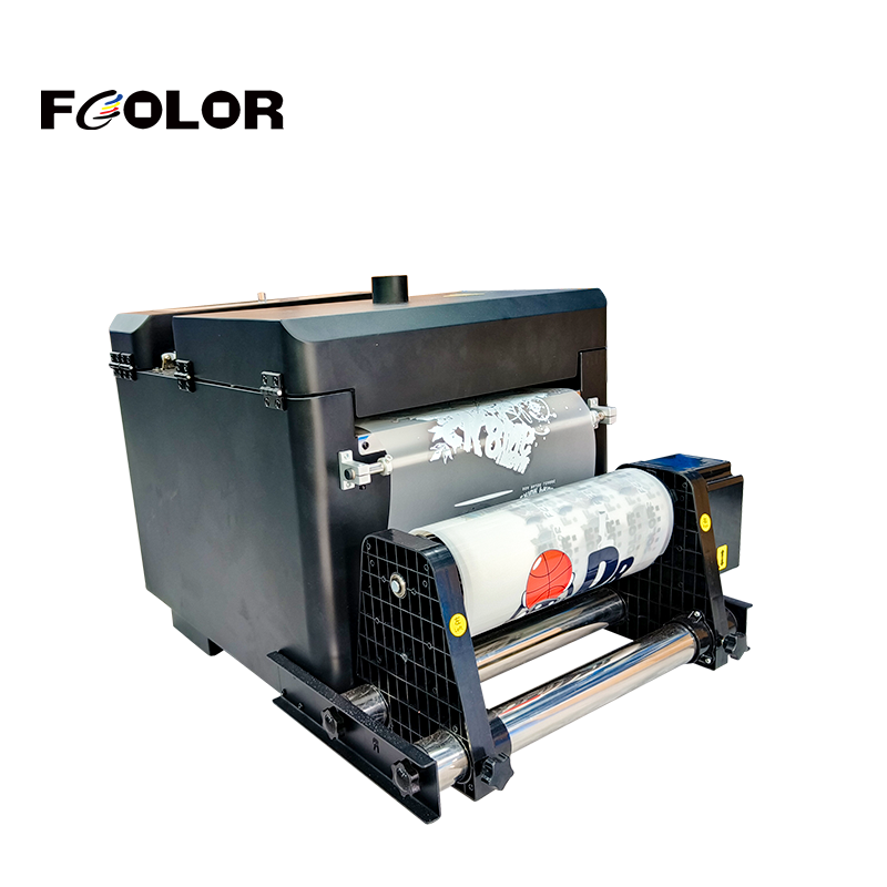 Small Roll 30cm 33cm DIY Textile T-shirt Printing Machine Heater Transfer DTF Shaking Powder Machine