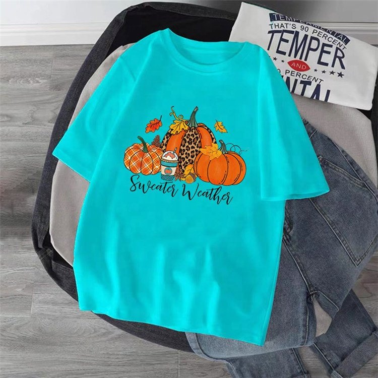 Halloween Pumpkin Design Heat Transfer Patch Iron On Tags Custom Logo Heat Press Printed Patch for Clothing