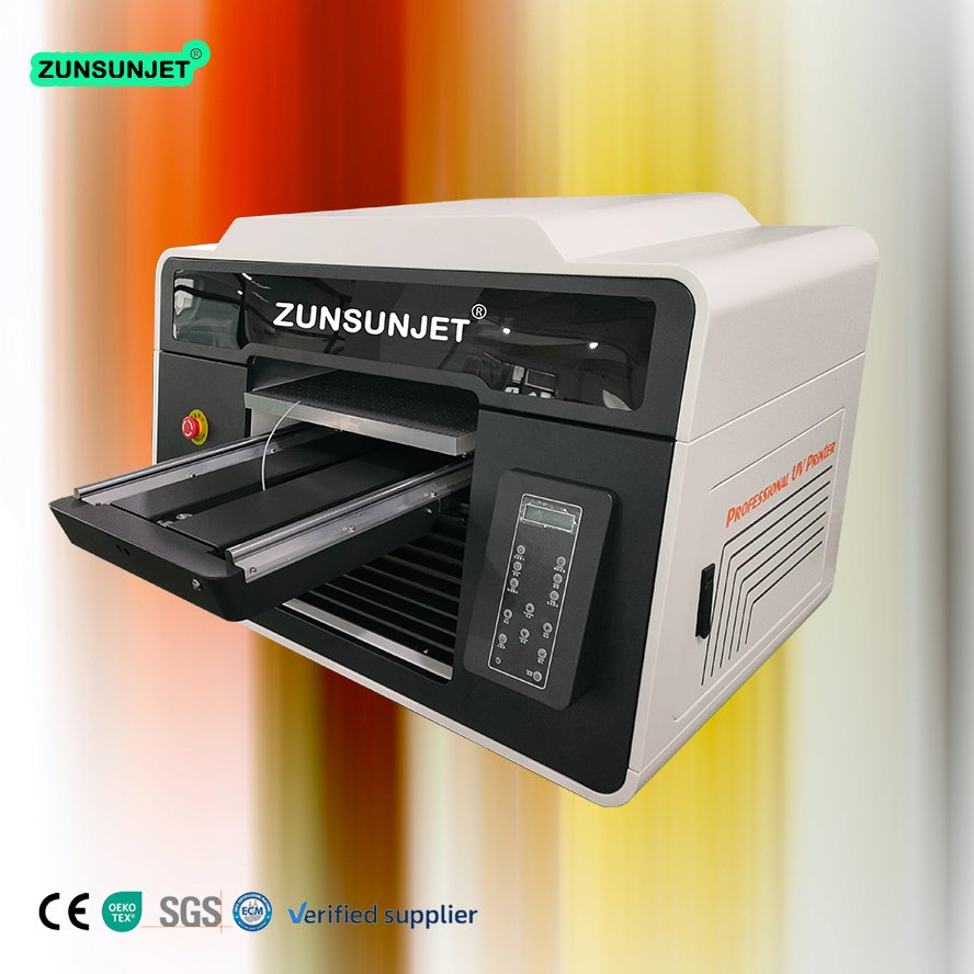 digital Petite Imprimante Etiquette Uv De Logo Pour Carte De Visite Printer New Arrivals A3 Uv Floor Printing Machine