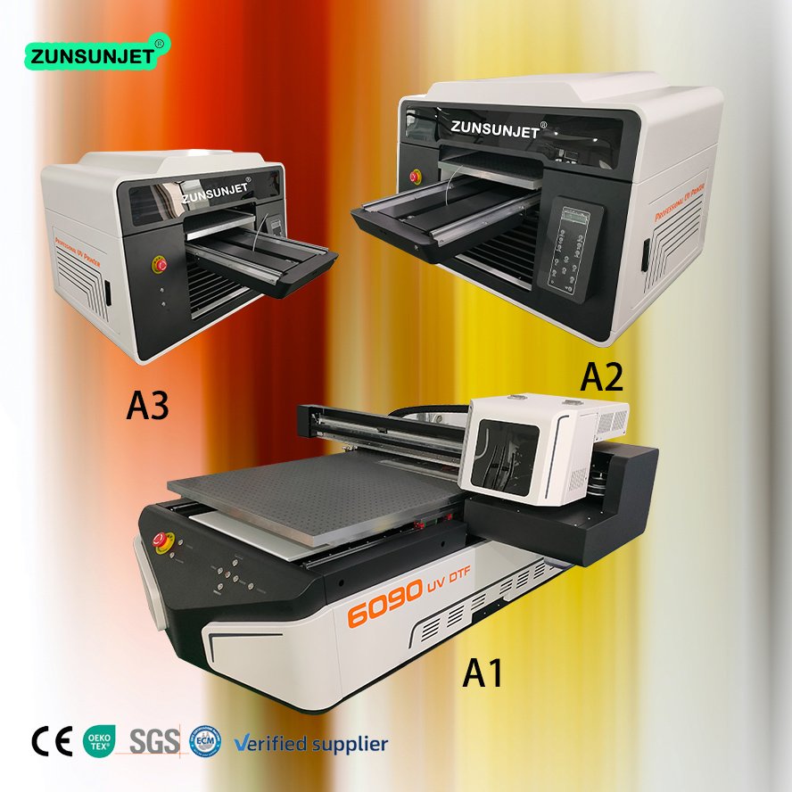 digital Petite Imprimante Etiquette Uv De Logo Pour Carte De Visite Printer New Arrivals A3 Uv Floor Printing Machine