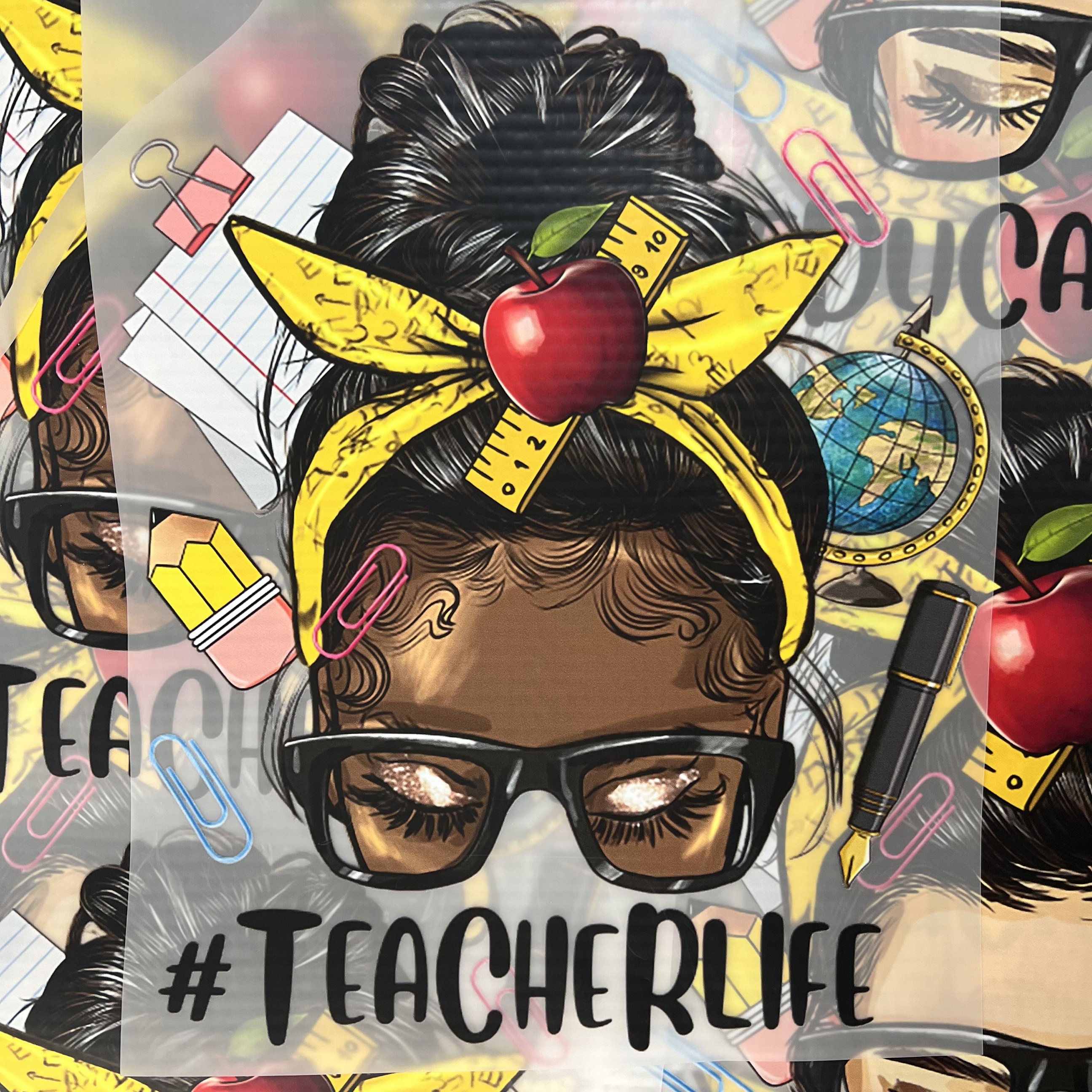 Yunshang Wholesale custom dtf transfer print tshirt stickers dtf transfers designs ready to press Vinyl Clothing Printing