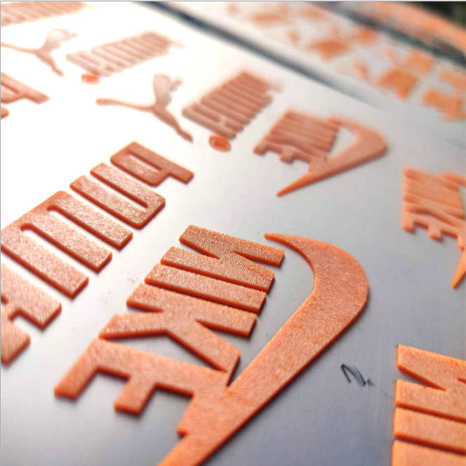Custom Clothing Printing 3D Logo Silicone Heat Transfer Label Clothing Clothes DIY Vinyl Lron Sticker Heat Transfer Printing