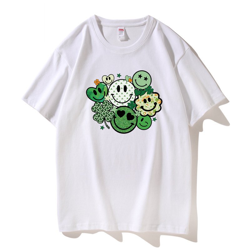 New Arrival Happy St. Patricks Day Heat Transfer Printing Custom Printable Plastisol Vinyl Film Designs for T Shirts