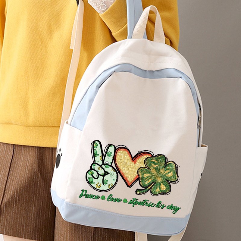 New Arrival Happy St. Patricks Day Heat Transfer Printing Custom Printable Plastisol Vinyl Film Designs for T Shirts