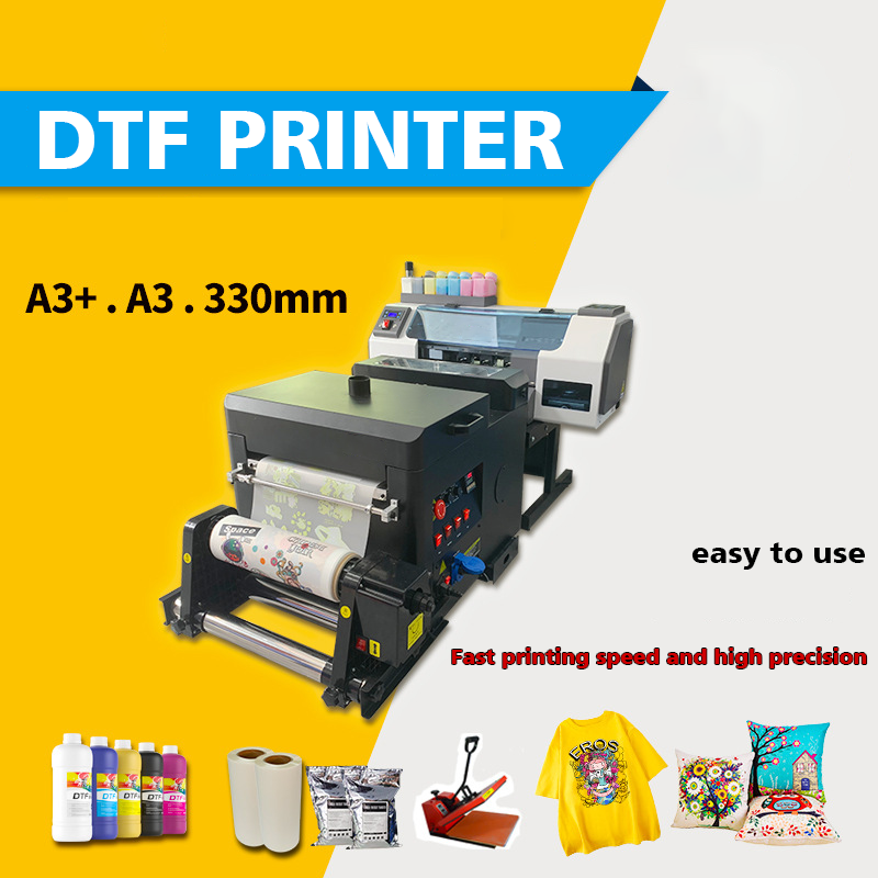 A3 DTF printer set heat transfer t-shirt printing machine direct to film printer uv dtf printer
