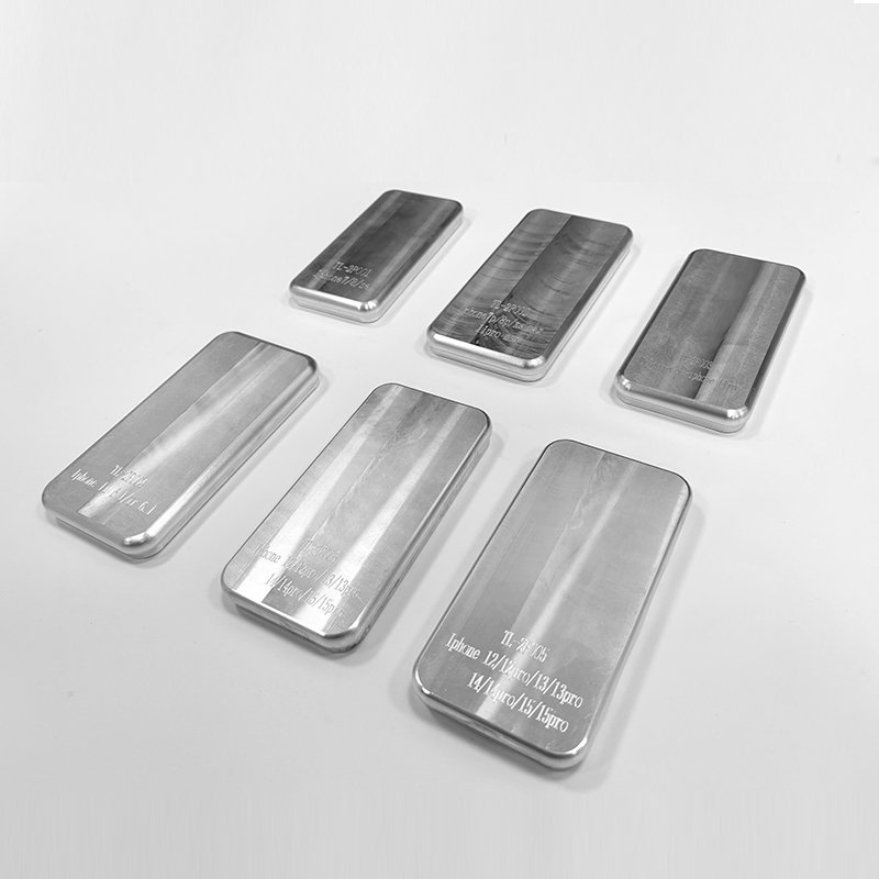 TuoLi Mobile Cover Metal Mould Aluminium 3D Sublimation Phone Shell Case Mold for Printing Machine