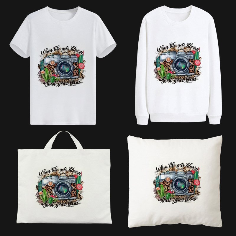 Wholesale Cheap Various Custom Brands Dtf Heat Transfer Printing Design Can Be Pressed Clothing DTF Thermal Transfer Sticker