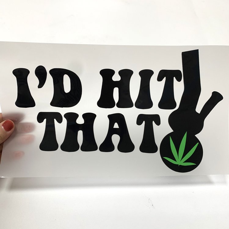 customized single color bulk heat transfer pet film a4 mama african american silk screen transfers print sticker