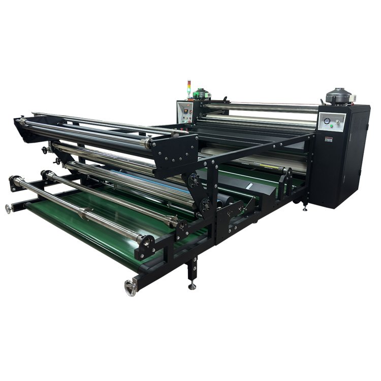 Digital control calandra 160 heat transfer print machine roller roll press machine