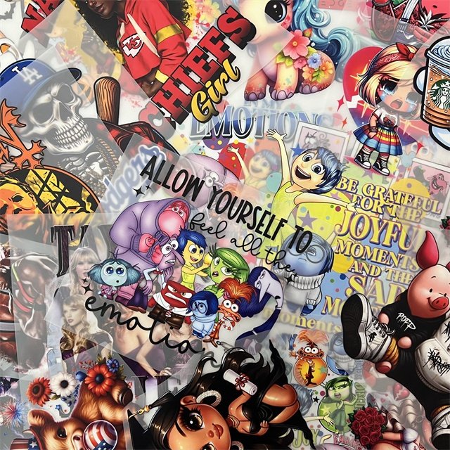 Cheap wholesale Custom screen print plastisol heat transfer vinyl heat press sticker iron on transfers heat transfer designs