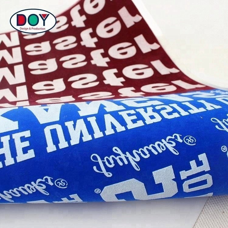 Letter Custom Logo Printing Flock Heat Transfer Vinyl Printed For T shirt