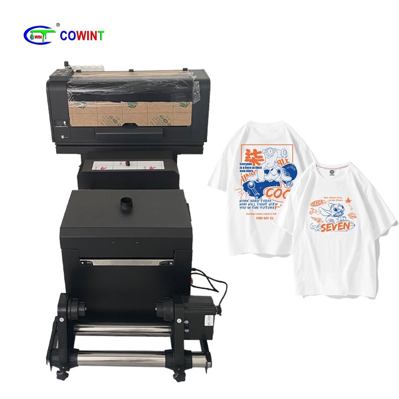Cowint best price a3 2 heads dtf inks printer transfer printing machine with oven