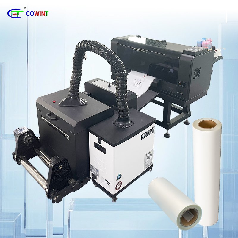 Cowint best price a3 2 heads dtf inks printer transfer printing machine with oven