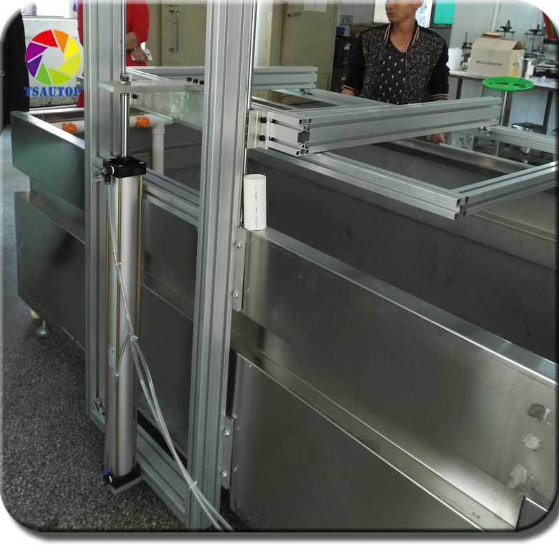 TSAUTOP certification 3x1.2x0.9M Semi Automatic Water Transfer Printing Hydrographics Equipment with Dipping Arm