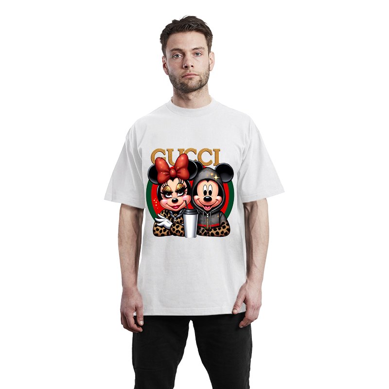 The Most Popular transfer printing film for t shirt dtf printing Tshirt Heat Transfers Cute mouse custom design