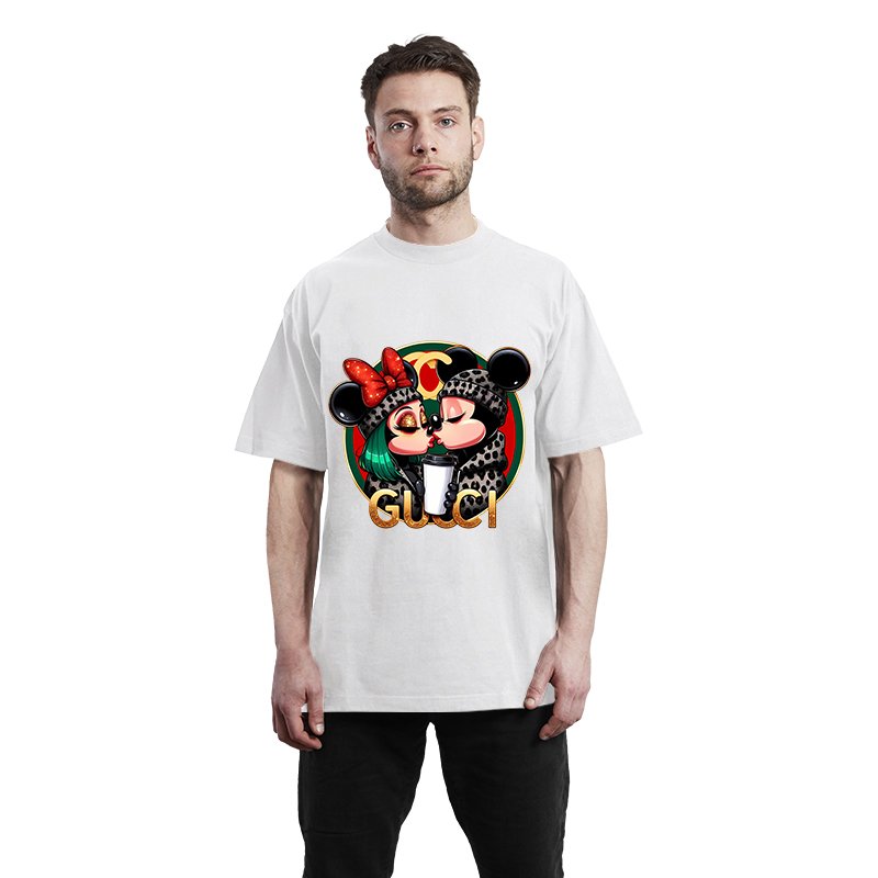 The Most Popular transfer printing film for t shirt dtf printing Tshirt Heat Transfers Cute mouse custom design