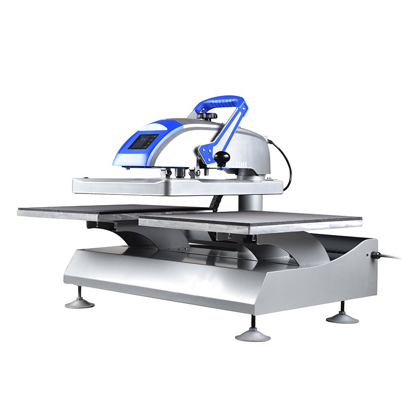 2021 New Professional 16x20 Manual Double station T shirt Heat Transfer Press Machine estampadora
