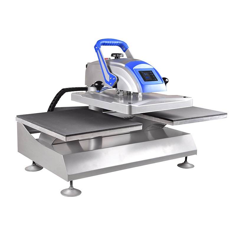 2021 New Professional 16x20 Manual Double station T shirt Heat Transfer Press Machine estampadora