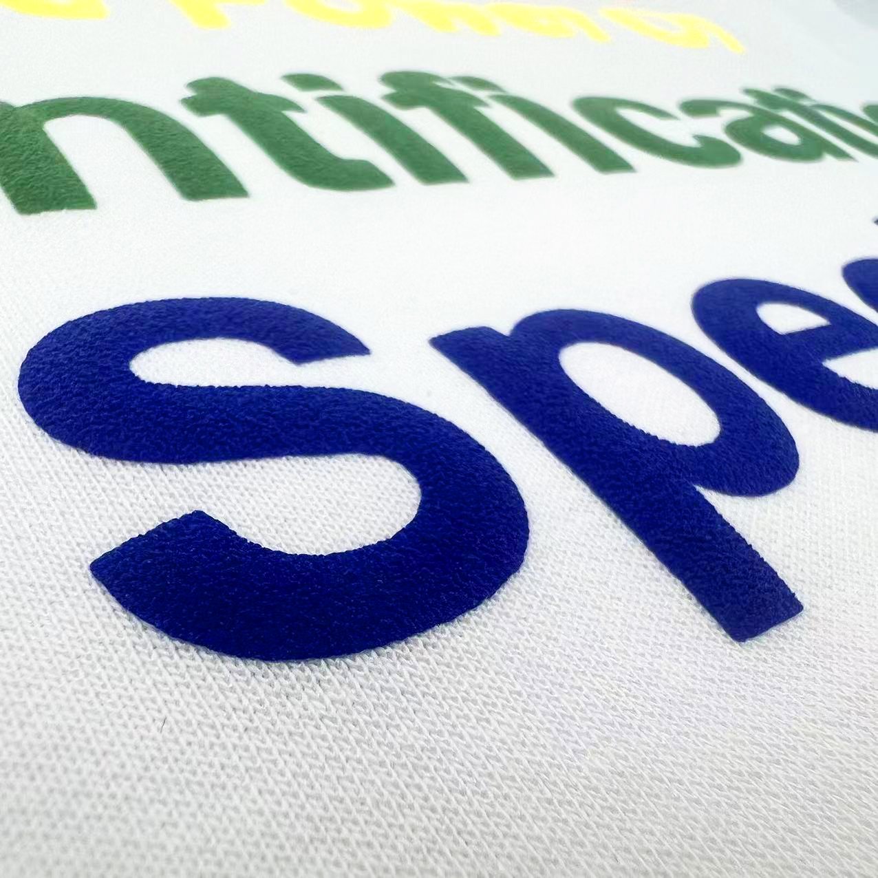 YunShang Wholesale customized color clothing printing 3D puff heat transfer film vinyl DTF transfers