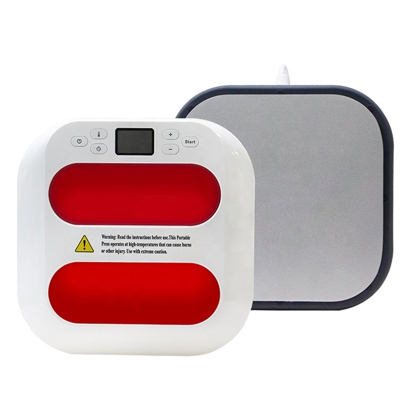 DMSC1 Popular Mini Multifunction Handheld Portable Sublimation Heat Press Machine for T-shirt Transfer Printing