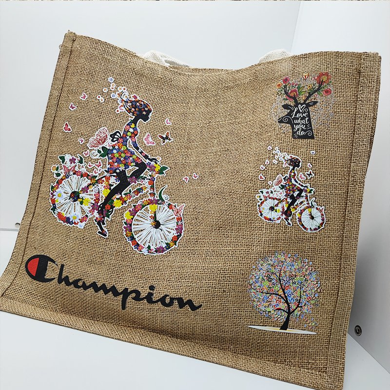 XinHeng Custom DTF Transfer Soft Film Designs Ready to Press for Bags Heat Transfer Printing Method