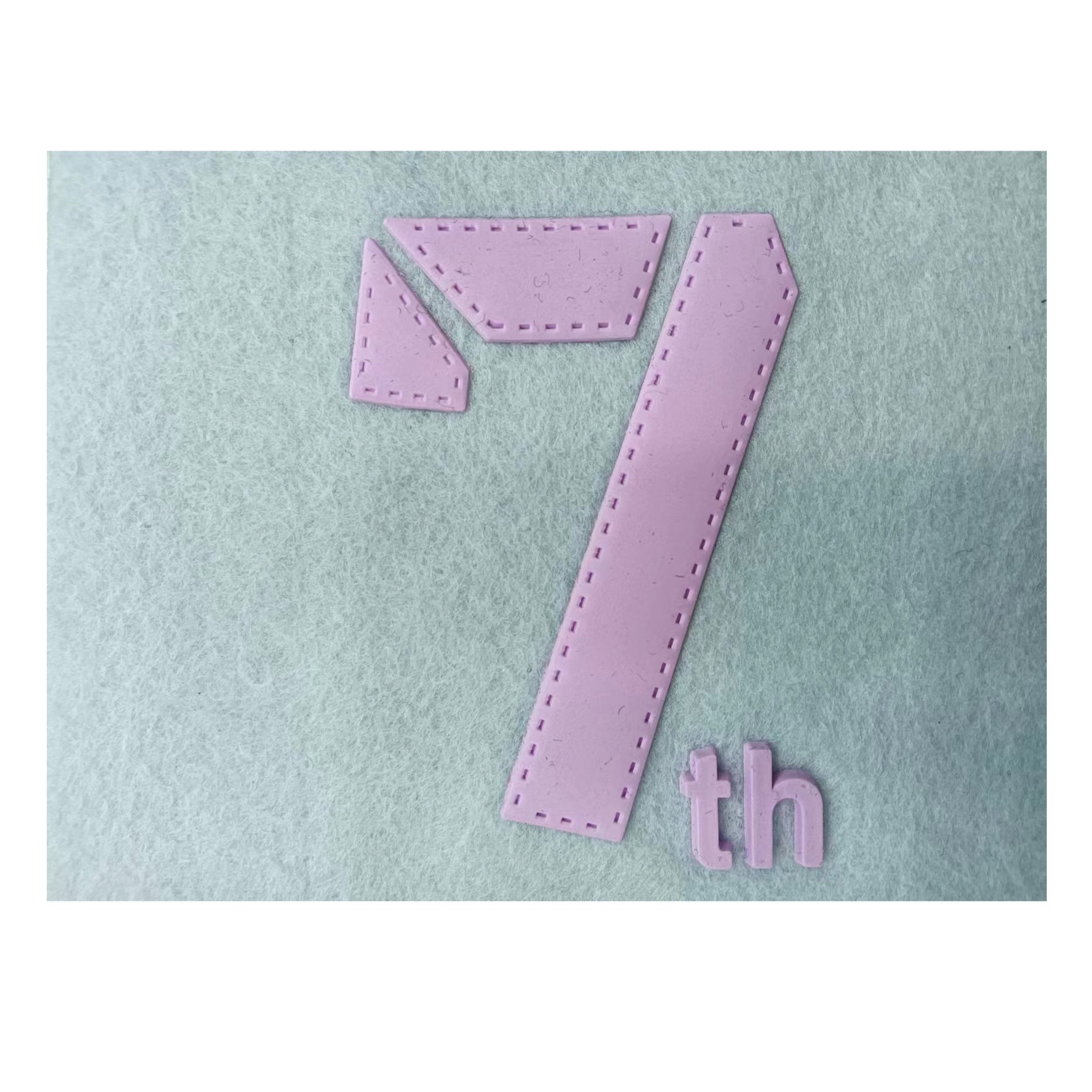T-shirt Labels Heat Transfer Sticker for Clothes Raised Silicon Custom 3D Logo High Density Printing Silicone Plating 300pcs