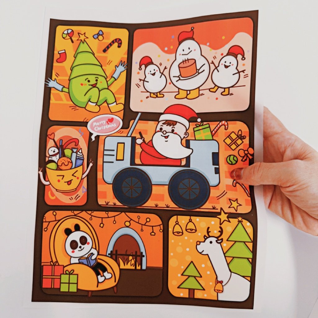 Custom christmas t shirt dtf film iron on Vinyl Design Heat Transfer Label a3 dtf printer heat transfer printing service