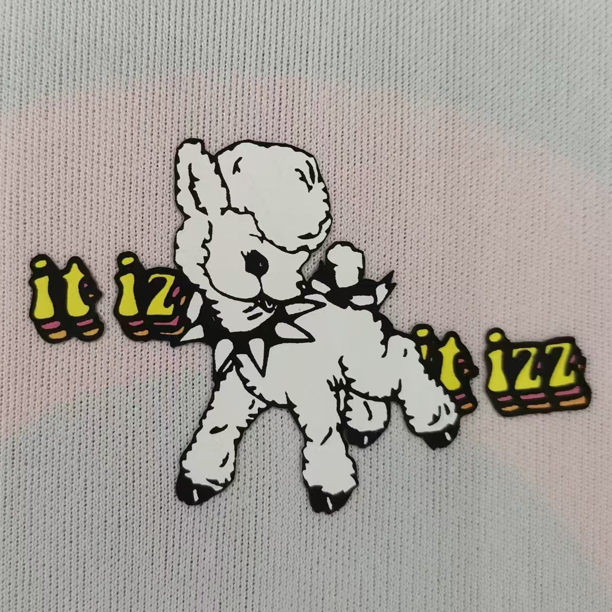 3D Silicone High Density Heat Transfer Printing With Custom Brand Logo For Clothing