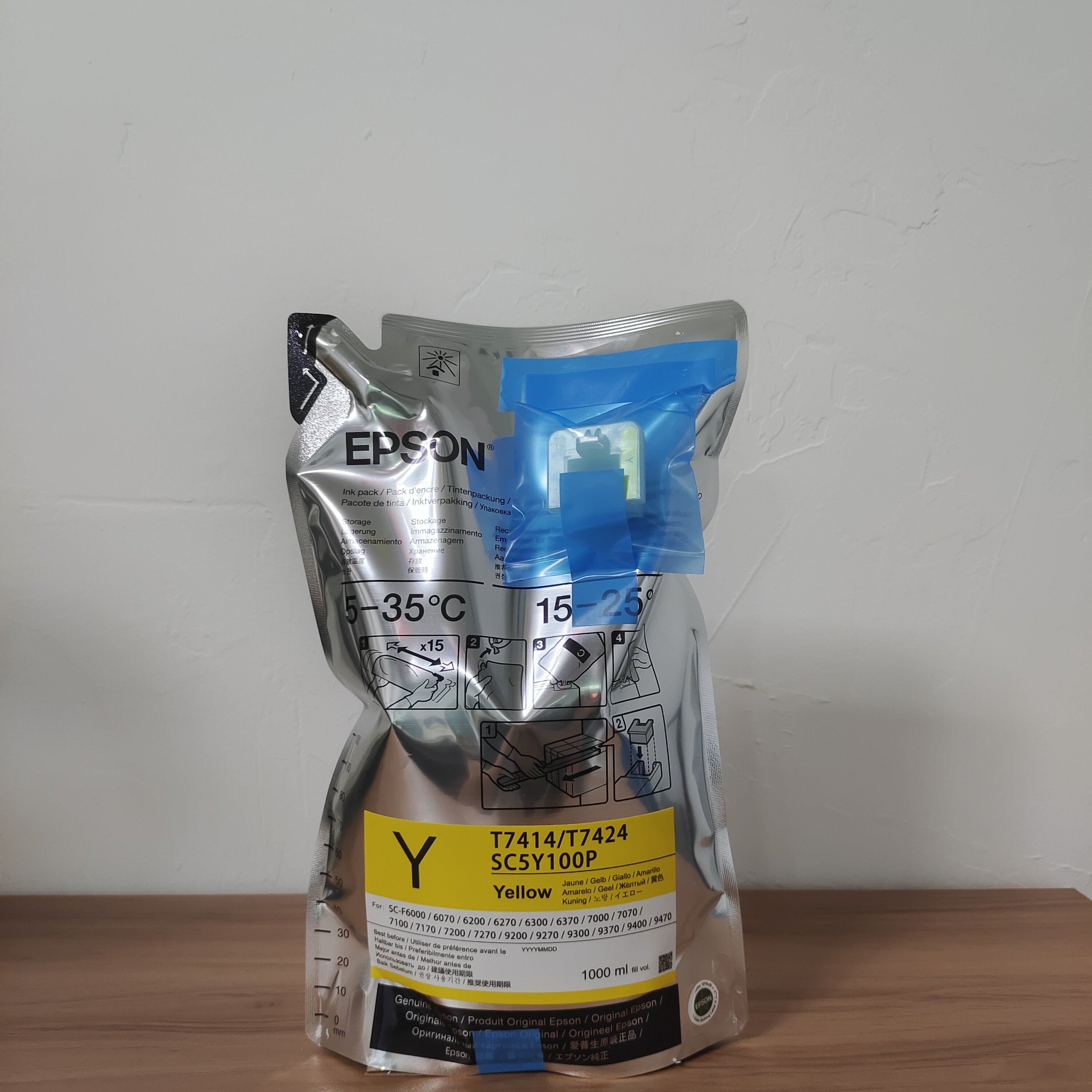 Epson original Dye Sublimation ink for F6000 F6200 F7070 F7200 F7270 F9200 F9370 sublimation printer
