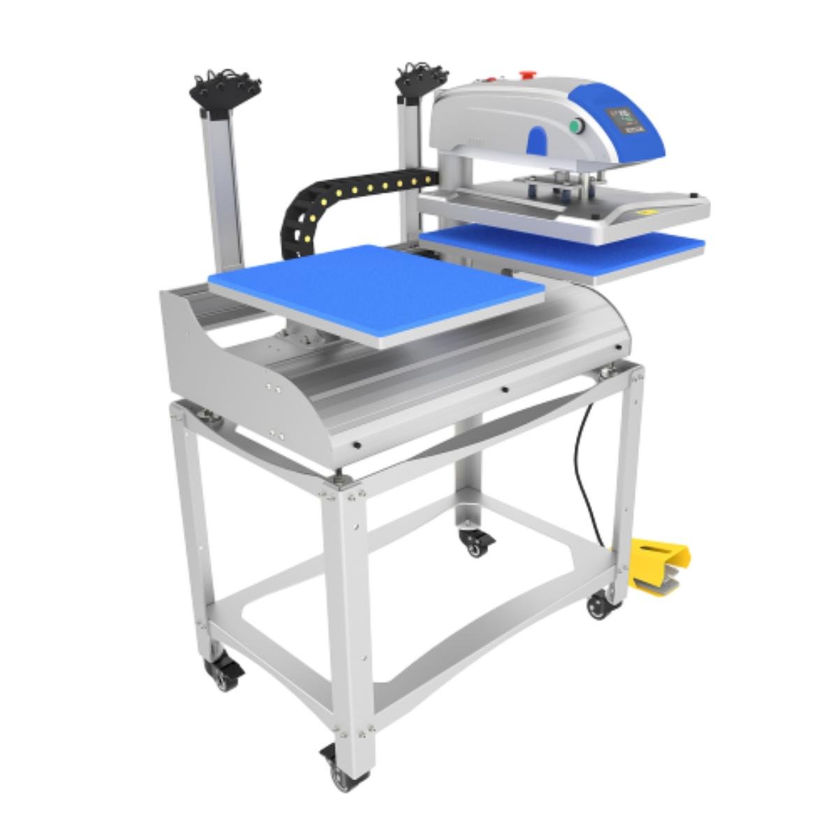 Hot Sales Automatic Heat Press 16x20 Double Station Heat Press Electric Heatpress Machine For Tshirt Printing
