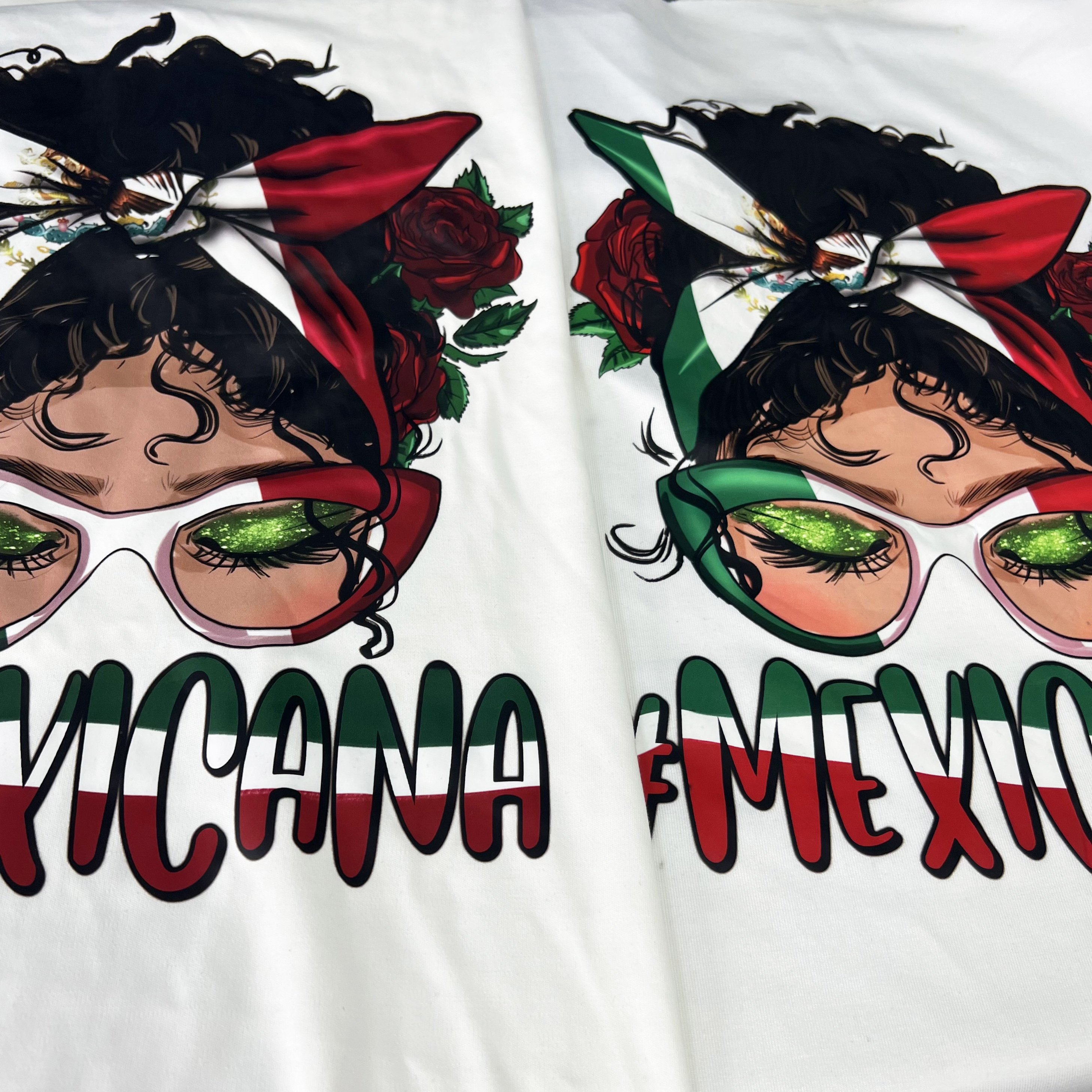Yunshang Custom high quality DTF screen printed heat transfers for t-shirt