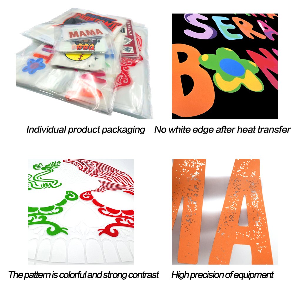 Yunshang Custom high quality DTF screen printed heat transfers for t-shirt