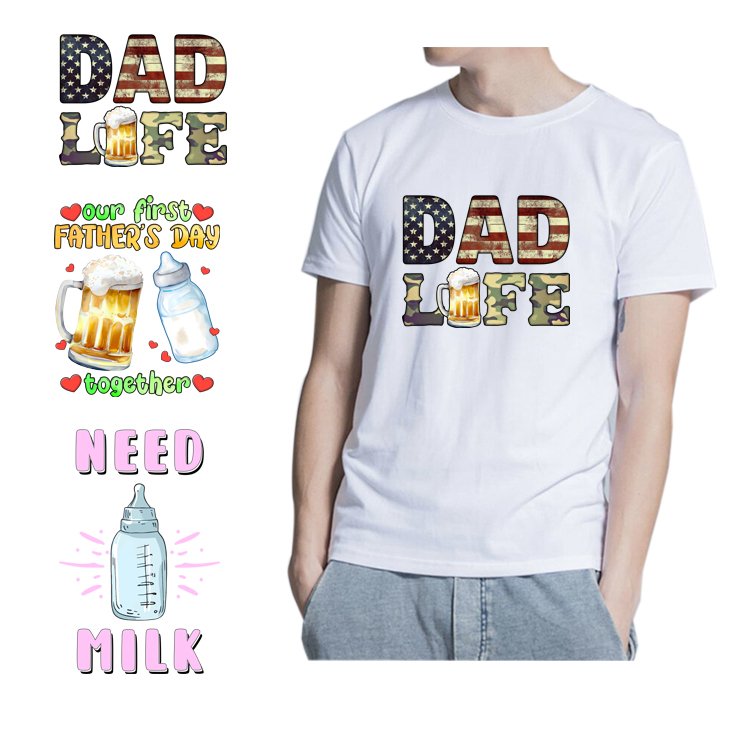 Custom Heat Transfer Printing DTF Sticker for Garment