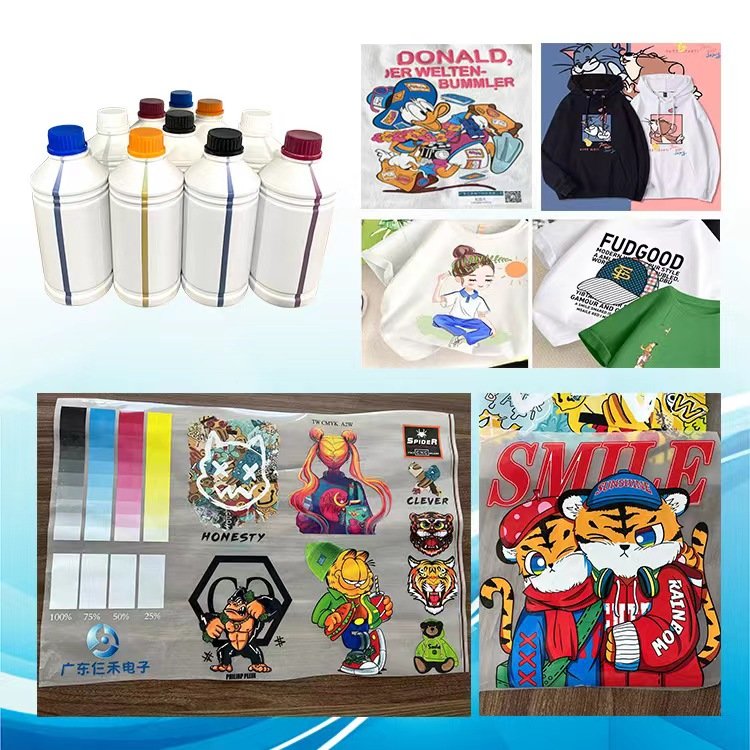 DTF Ink White Premium Transfer Printer Ink for Printhead L1800 DTF Printers Direct to Film Heat Transfer Printing