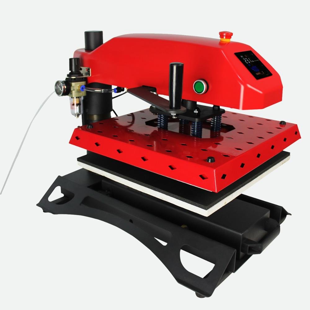 16x24 Drawer Pull Out Pneumatic Thermal Transfer Press 40X60 Heat Press Transfer Machine