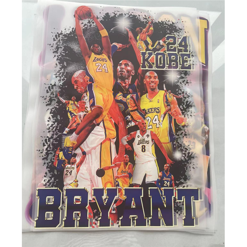 Custom Logo Rolls Vinyl Plastisol Dtf Heat Transfer Printing Iron On Digital dtf printing For T-shirts Labels