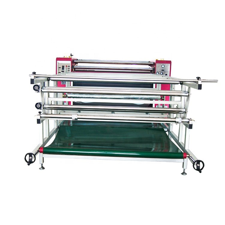 No1 digital roll to roll calendar sublimation home textile heat press transfer printing machine