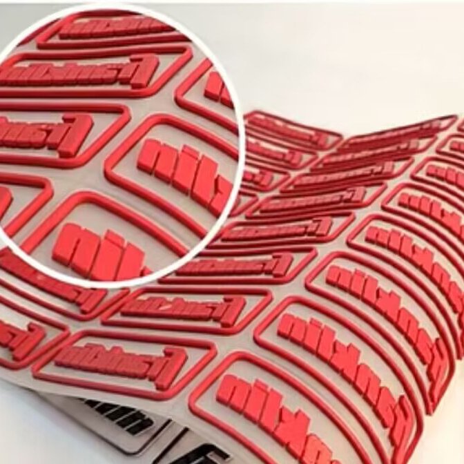 wholesale custom 3d silicone heat transfer Brand logo Sticker iron on transfer print on t-shirt